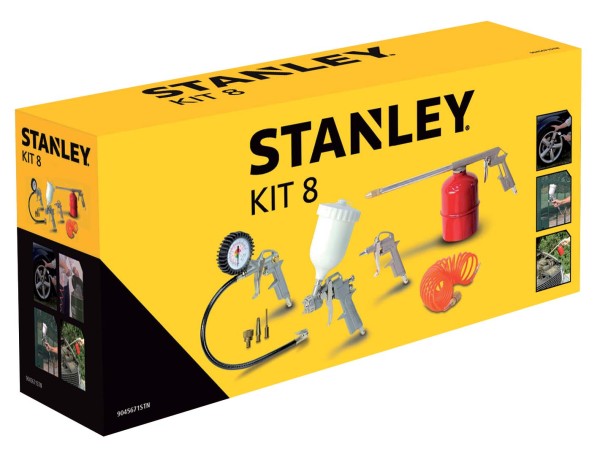Stanley Druckluft Set Kit 8